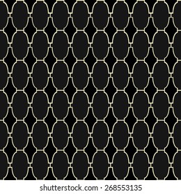 Black and white seamless vector. with modern classic pattern.