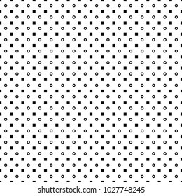 Black and White Seamless Vector Pattern Background Wallpaper Design