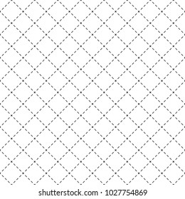 Black and White Seamless Vector Pattern Background Wallpaper Design