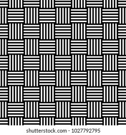Black and White Seamless Vector Pattern Transparency Geometry Background Wallpaper Design