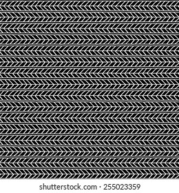 Black and white seamless weaving