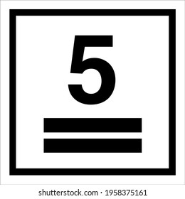 Black and White Sign Board Stacking limit 5
