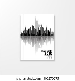 Black and white silhouette