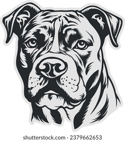 black and white silhouette of a dog, no background