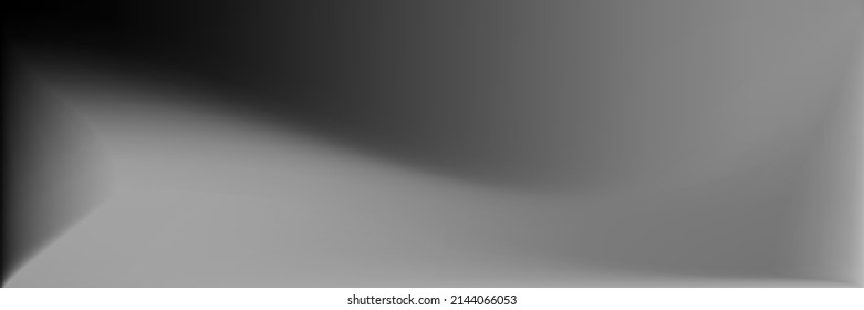 Black and white Silver Smooth Surface Backdrop. Grey Wavy Gradient Mesh. Gray Smooth Surface Illustration. Blank  Vibrant Office Background. Metallic Water Wavy Gradient Mesh.