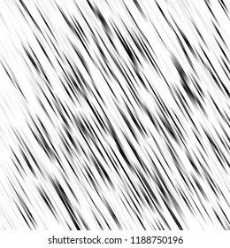 Black and white, silver stripes with a gradient effect in marble style. Dynamic, motion background. Scalable vector graphics