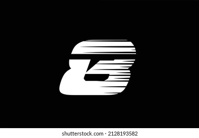 black and white simple 8 number logo icon design. Creative template for business and company