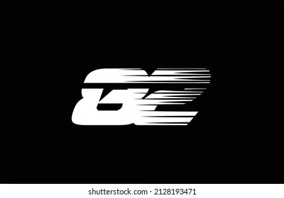 Schwarz-Weiß-einfaches 82-Zahlen-Logo-Design. Kreative Vorlage für Unternehmen und Unternehmen