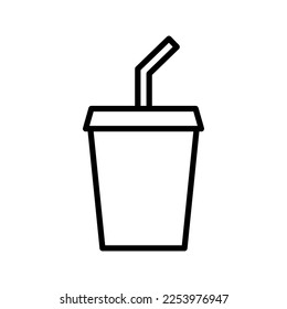 icono de taza de café simple en blanco y negro