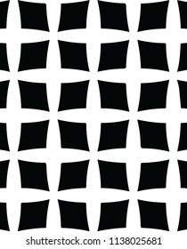 Black& white simple fashion geometric pattern creative design