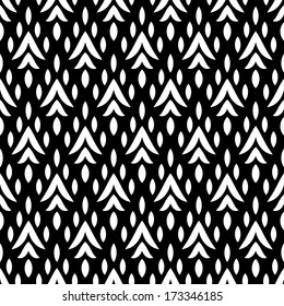 Rama geométrica simple, en blanco y negro, sin fisuras, vectorial