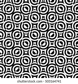Black and white simple geometric pattern wallpaper background