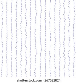 black and white simple seamless pattern with waves