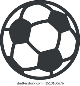 Black & white soccer ball vector eps 