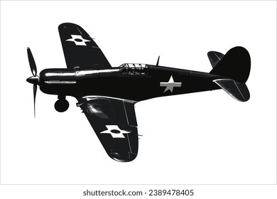 Black and white solid Silhouette of fighter jet, Fighter jet vector, black fighter jet silhouette vector,