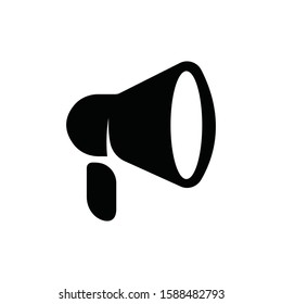 black and white speaker icon