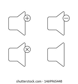 Black and white speaker set
