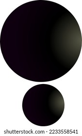 Un fondo de esfera en blanco y negro 