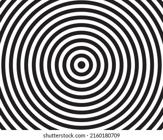 Black White Spiral Background Stock Vector (Royalty Free) 2160180709 ...