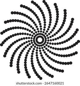 black and white spiritual mandala illustration