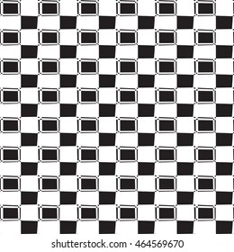 black and white square abstract pattern background