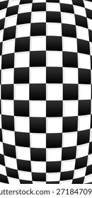 Fondo cuadrado blanco y negro. Patrón de tablero de ajedrez