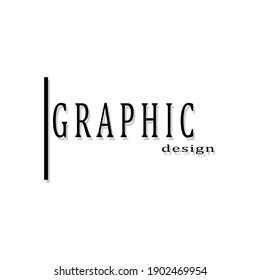 Black and white square icon with shadow