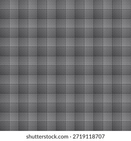preto e branco quadrado mosaico sem costura padrão vetor ilustração