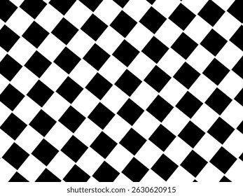 Black and white square pattern background. Geometric vector texture background and Grunge abstract overlay shapes.	
