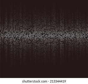 Black and white square simplistic mosaic and minimalist abstract vector wallpaper. You can use in club, radio, pub, DJ show, party, concerts, recitals or the audio technology advertising background. 