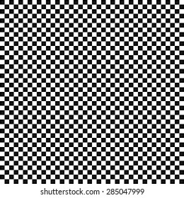 The black and white squares in a checkerboard pattern vector