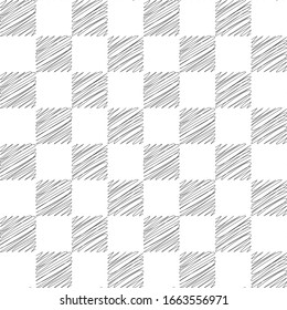 Black and white squares, chess background. Vector EPS 10  