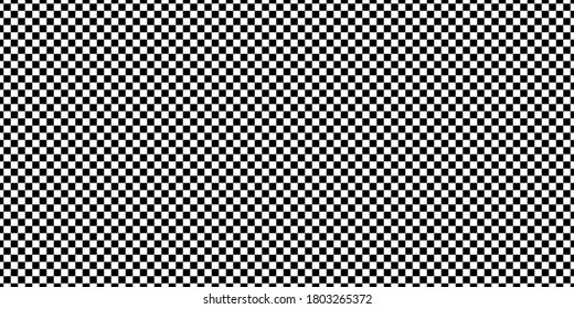 Black and white squares.  Geometric background.  Seamless sports pattern.  Chess board or finish flag