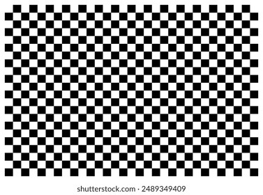 Black and white squares pattern for chess board.