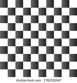 Black and white squares seamless pattern. Vector illustration.