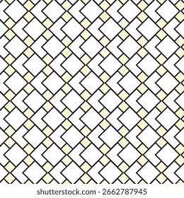 preto e branco espremer geometria padrão sem costura com fundo begie.