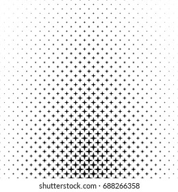 Black white star pattern - abstract background graphic from geometric shapes