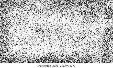 Preto e branco Estático Ruído Textura alto contraste Grunge Background Pattern