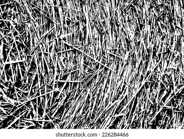 Black and White straw vector background