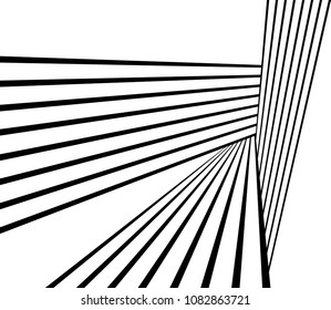 black and white stripe line abstract graphic optical art background