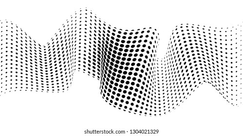 black and white stripe line pattern abstract graphic, op art