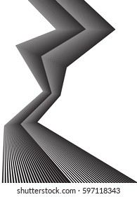 black and white stripe line pattern abstract graphic