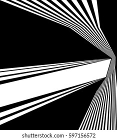 black and white stripe line pattern abstract graphic