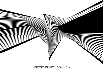 black and white stripe line pattern abstract graphic