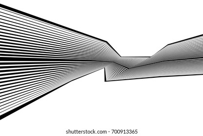 black and white stripe line pattern abstract graphic