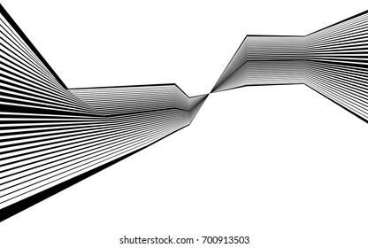 black and white stripe line pattern abstract graphic