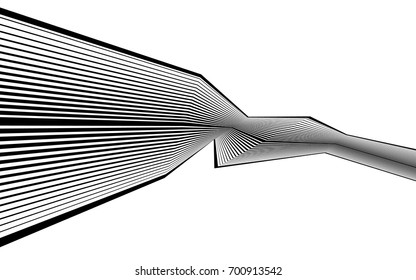 black and white stripe line pattern abstract graphic