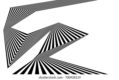 black and white stripe line pattern abstract graphic