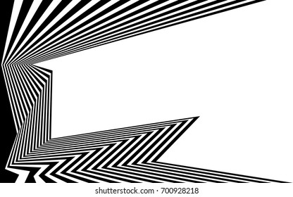 black and white stripe line pattern abstract graphic