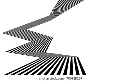 black and white stripe line pattern abstract graphic